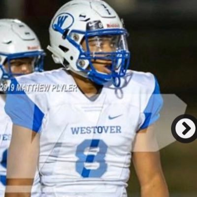 WESTOVER HIGH ‘21🎓Philippians 4:13🙏🏾||GOD PROVIDES|| 6’2 230 INSIDE LINEBACKER✌🏾8️⃣ LB/TE/FB