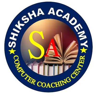 This is Shiksha Academy computer coaching center & cyber cafe officeal twitter id
there are available best computer courses