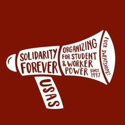 United Students Against Sweatshops. Organizing for student & worker power since 1997. Fighting for labor justice and collective liberation locally and globally.