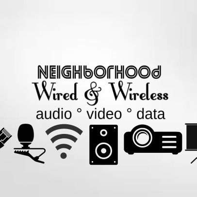 Neighborhood Wired and Wireless is a local small business that offers rentals of various audio, visual, data and other equipment in Connecticut.