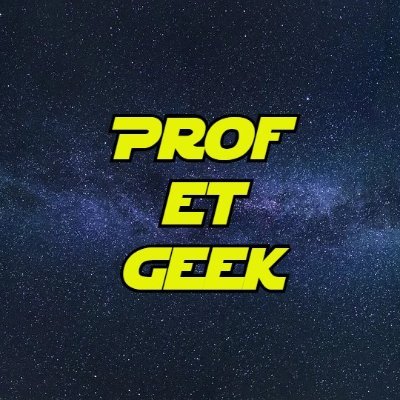 Je suis content de faire un bout de chemin avec vous dans ce multivers de la pop-culture sur la chaîne YouTube: prof et geek.