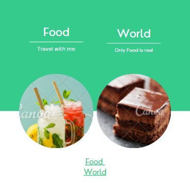Welcome to my profile.
Let me show you the world of food.
Travel with me
Follow me
Like Love Support
Stay by the side
