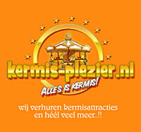 Kermis-Plezier.. Alles is kermis! Wij verhuren kermisattracties voor groot en klein, in binnen en buitenland. Zwieren en zwaaien is onze grootste passie.