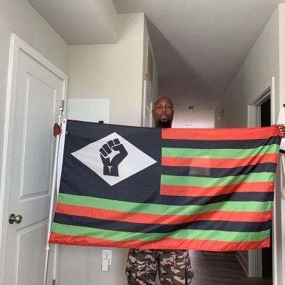 Designed a flag for every African American, black communities, businesses, organizations, activists, to promote truth, equality, love, unity, and justice