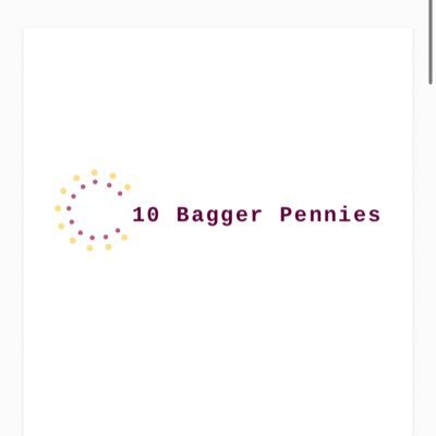 Looking for the next 10 bagger penny stocks! Opinions are my own, do your own research!