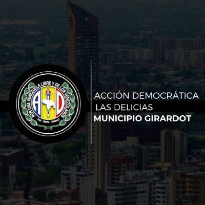 Cuenta oficial del Comité parroquial de @ADemocratica en las Delicias. Parroquia de #Maracay perteneciente al @cemadgirardot