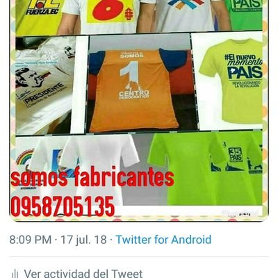 Somos fabricantes d de gorras y camisetas sublimadas precios económicos 0958705135