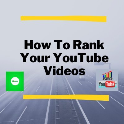 I am a professional YouTube Video SEO expert, servicing in Fiverr for 4 years, worked for 500+ projects. Check my gig now: https://t.co/Wguoy1RSzG