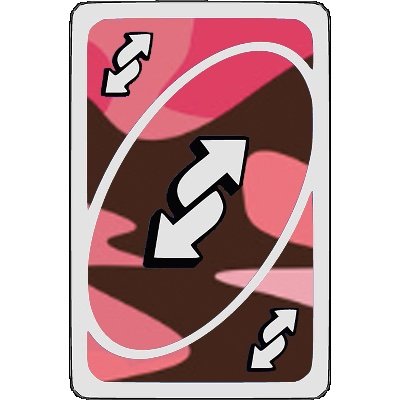 gay pride uno reverse card | Sticker