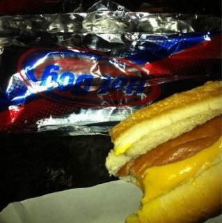 DereksHotdogs's profile picture. This is the official Twitter for @DerekFIR 's hot dogs that he loves so much. He likes to put chili cheese & mustard on us. Trend #hotdogs :D