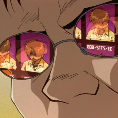 An account dedicated to posting random screen captures from Neon Genesis Evangelion because somebody had to do it!