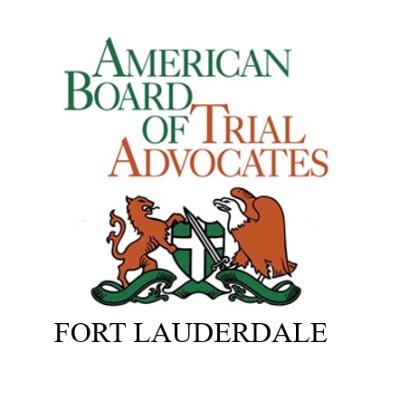 Twitter account for the American Board of Trial Advocates (ABOTA) Fort Lauderdale, FL Chapter