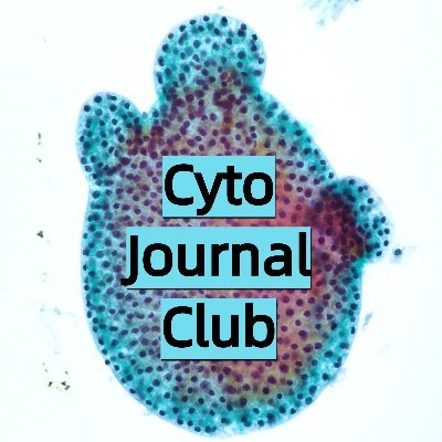 #CytoJC 
The go-to account for Cytopathology Journal Club on Twitter!
Official Mascot is Celly! (see profile pic)