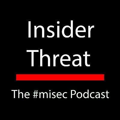 insidethreatpod's profile picture. Insider Threat: The #misec Podcast.