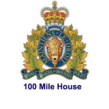 100MileRCMP's profile picture. This account is not monitored 24/7. Call 250-395-2456 to report a crime or 911 in an emergency. Terms of use: https://t.co/nvR81CYQ3b