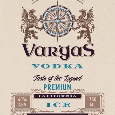 Rich in heritage, Vargas Vodka is inspired by the legend of Queen Califia, the emperor of the fabled island of California who was blessed with gold.