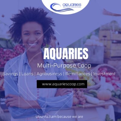aquariesmpcs's profile picture. Multi-Purpose Cooperative Society | No collateral needed for loans just members' guarantee | Get up to 200% of contributions as loan