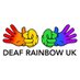 Deaf Rainbow UK (@DeafRainbowUK) Twitter profile photo