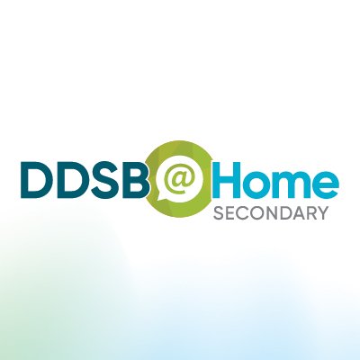 Welcome to the DDSB's first virtual secondary school!