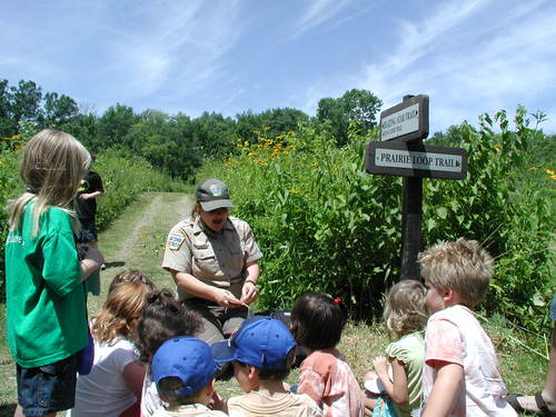 PA state park specifically dedicated to providing environmental ed &interpretation; only protected prairie in PA and home to endangered massasauga rattlesnakes