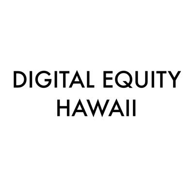 Every Hawaii resident should be able to access affordable, high-speed internet anywhere, at any time. #digitalequityhawaii