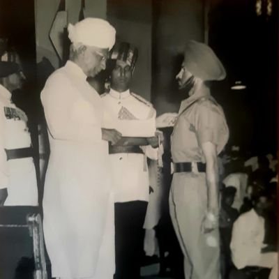 Awarded SC 1962, Nagaland.Fought wars-62,65 and 71 (wounded).Retd Brig 1983, appointed Secy. RSSB Punjab. Fighting for right to vote at place of posting for AF.