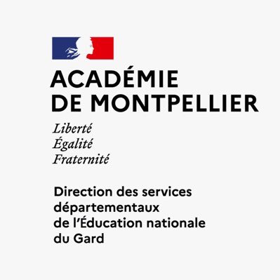 Compte officiel de la Direction des Services Départementaux de l’Education nationale du Gard - @acmontpellier