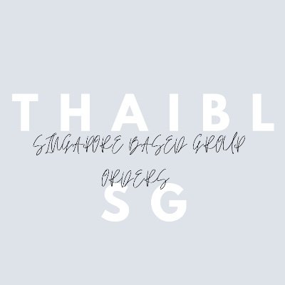 ‧₊˚NON-PROFIT SINGAPORE BASED GO on Thai / BL Merch ♡︎ˎˊ˗                                                 #THAIBLSG REVIEWS = LIKES ♡