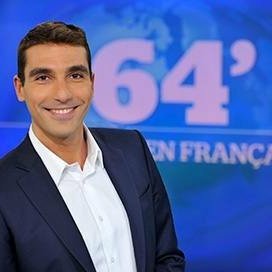 📺 Journaliste présentateur @TV5MONDE 
🌎 64' Le Monde en Français #64minutes @TV5MONDEINFO Saison 11 🎥
🌍 Maghreb-Orient Express #MOE @TV5MONDEMOE Saison 14