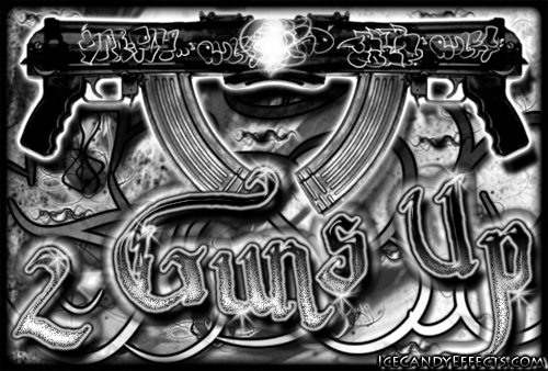 2 Guns Up Coolartist102 Twitter 2 Guns Up Coolartist102 Twitter