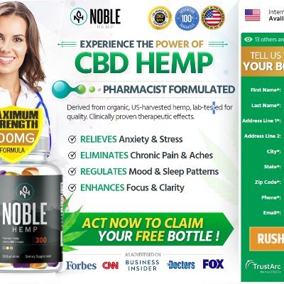 https://t.co/K1vH88jdWv
Noble  CBD Gummies are stunning at supporting the physical, neurological and emotional well-being.