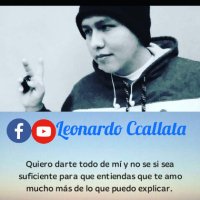 Leonardo ccallata (@leonardo061195) 's Twitter Profile