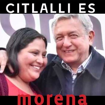 Cuenta en apoyo al trabajo militante de Citlalli Hernández de morena. #CitlalliMeRepresenta