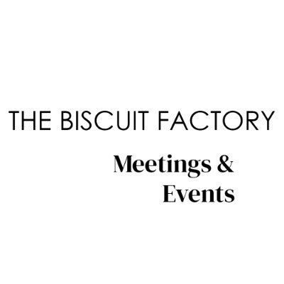 Food, art, space, style, quality - @biscuit_factory is a truly unique venue in #Newcastle's cultural quarter. events@thebiscuitfactory.com / 0191 261 0015