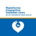 Plateforme MR AP-HP.Université Paris-Saclay (@rareparissaclay) Twitter profile photo Plateforme MR AP-HP.Université Paris-Saclay (@rareparissaclay) Twitter profile photo