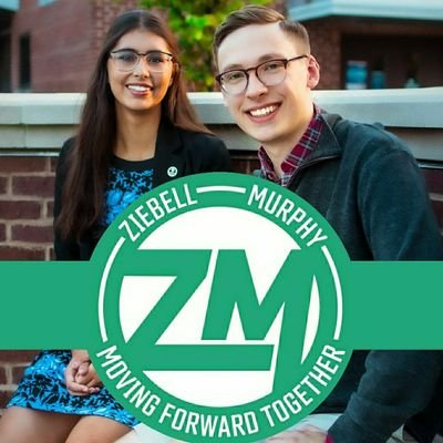 Hi! We're Anna and Joe, and we’re running for UWEC Student Body President and VP. You can vote for us & our ticket Sept. 16-18! #MovingForwardTogether