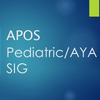 APOS Pediatrics/AYA SIG(@APOS_PedsAYASIG) 's Twitter Profileg