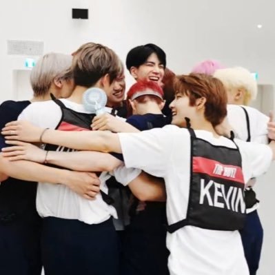 moments of #THEBOYZ #더보이즈 members hugging