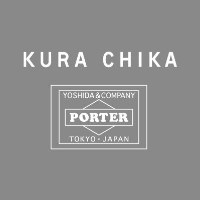 KURA CHIKA by PORTER (@kura_chika_shop) / X