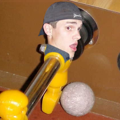 Novice foosball player, amateur runner, & professional nerd.