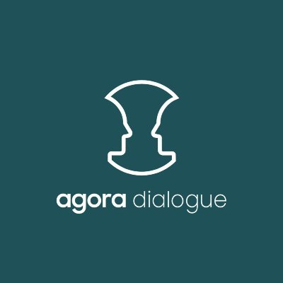 Agora Dialogue is a non-partisan platform designed to facilitate discussion on how to cultivate a society based on justice, equity, and sustainability.