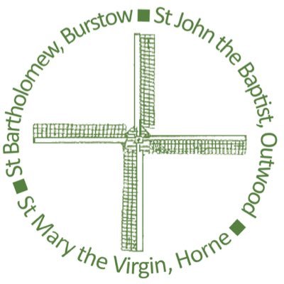 The three rural parishes of St Bartholomew, Burstow, St Mary, Horne and St John, Outwood in Diocese of Southwark on the Surrey Sussex border