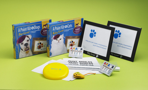 ArtCasso's profile picture. Pup-Casso and Kitty-Casso are the world’s first No-Mess paint kits for pets. After your pet creates its masterpiece it will be show time, not bath time.