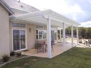 A patio is an outdoor space generally used for dining or recreation that adjoins a residence and is typically paved. more...