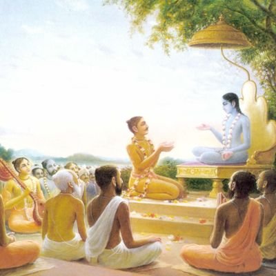 Premika Sampradaya. 
Nectarine  drops  from Bhagavatam  to serve Guru , Devotees and RadhaKrishna.