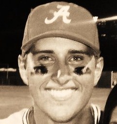 Baseball player and finance major at the University of Alabama.