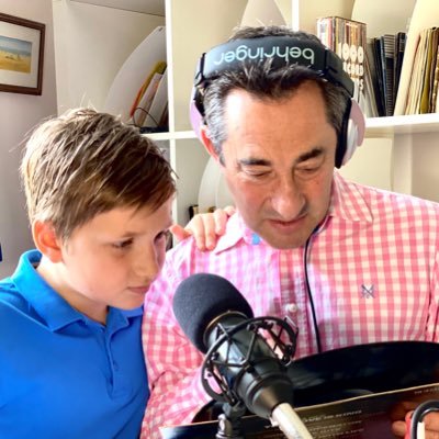 Former BBC presenter, Jonathan Charles, hosts a syndicated radio show and podcast sharing his love of vinyl with you and his son. #vinylcountdown