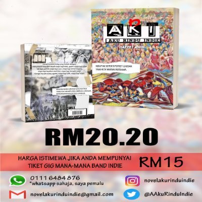 Novel Aku Rindu Indie bagi apresiasi penggiat seni zaman