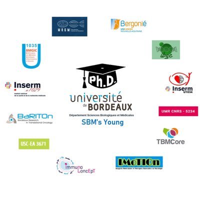 Young team from Biological and Medical Science (SBM) department of Bordeaux University
