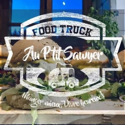 auptitsawyer's profile picture. Au P'tit Sawyer - Food truck éco responsable, dégustez burger, accompagnement, sauce et dessert maison basé sur des produits frais et locaux.